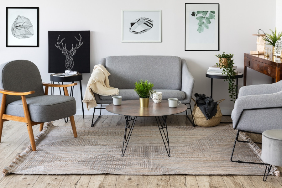 Koberec NATURE SL110 béž fredzle šňůrková SIZAL BOHO