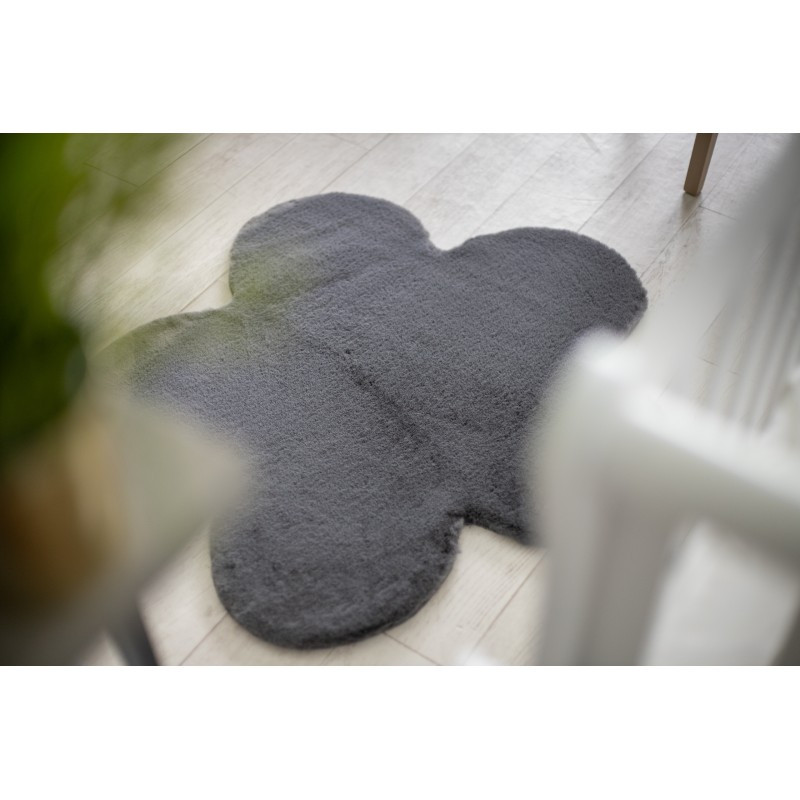 Koberec NEW DOLLY kvítek G4372-1 šedý / antracit