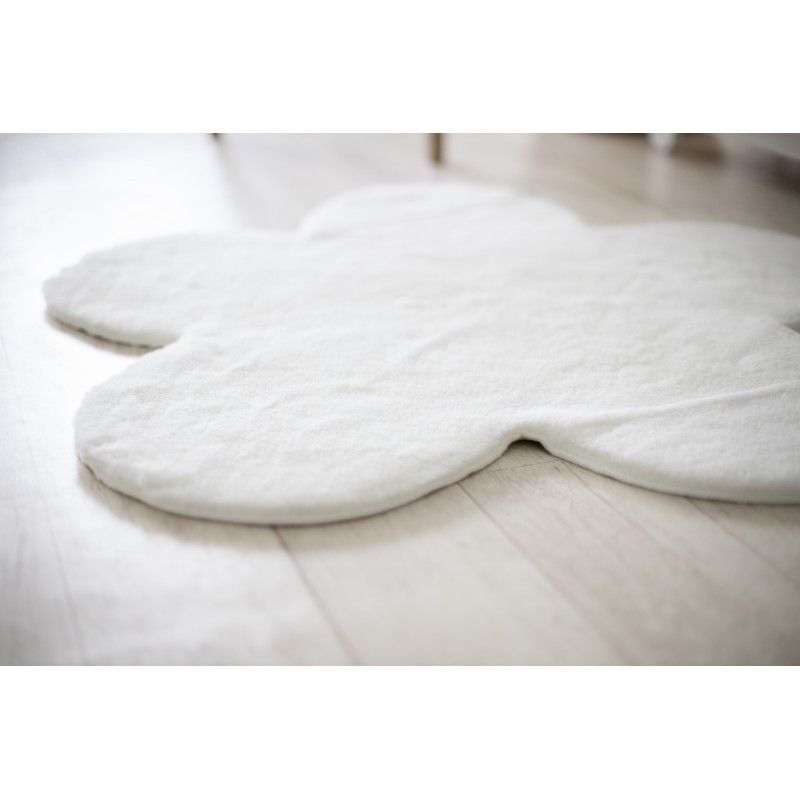 Koberec NEW DOLLY kvítek G4372-3 bílý