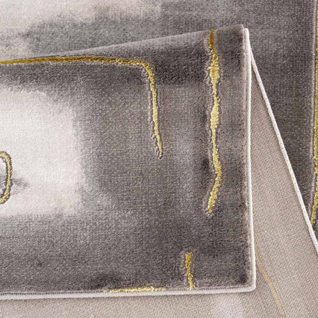 Koberec Noa 9261 šedý / zlatý
