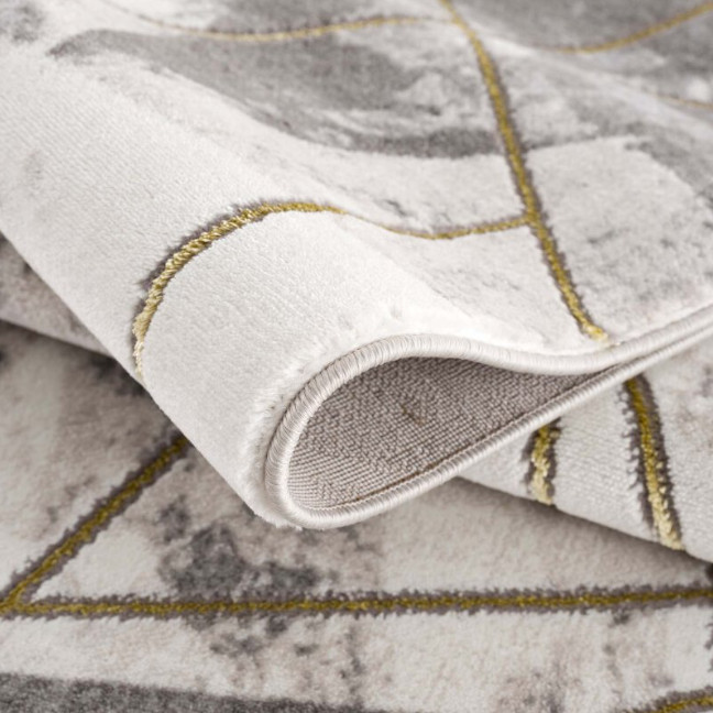 Koberec Noa 9294 šedý / zlatý