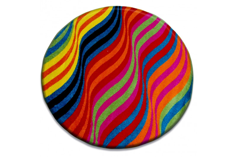 Koberec Paint kruh 1562 blue