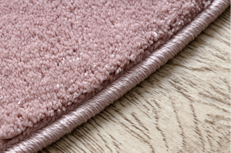 Koberec PETIT ELEPHANT Slůně HVĚZDY kruh růžový