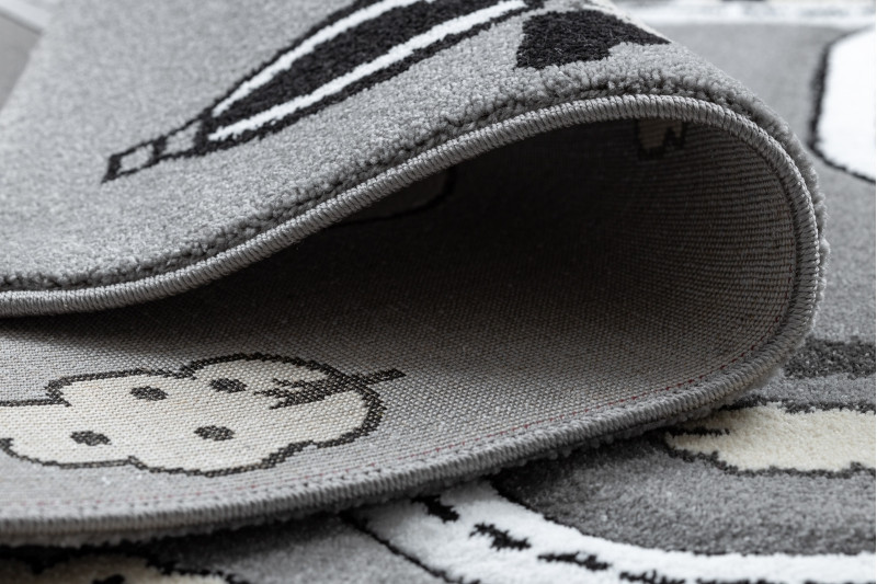 Koberec PETIT TOWN MĚSTO ULICE šedý