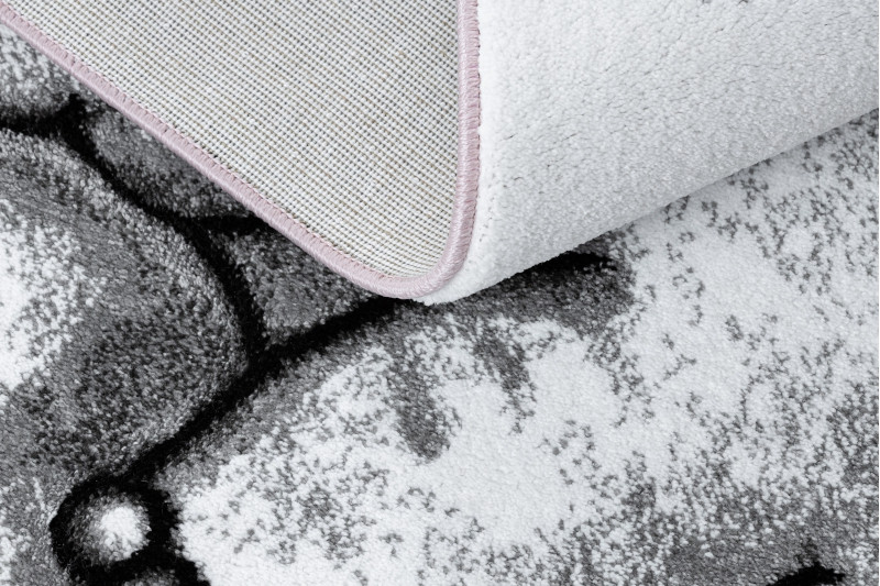 Koberec PETIT TRUMPET TRÚBA SLONÍ SLONÍK HVĚZDY růžový