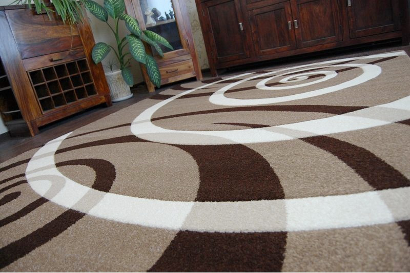 Koberec Pilly 5960 - zlatý/kakao