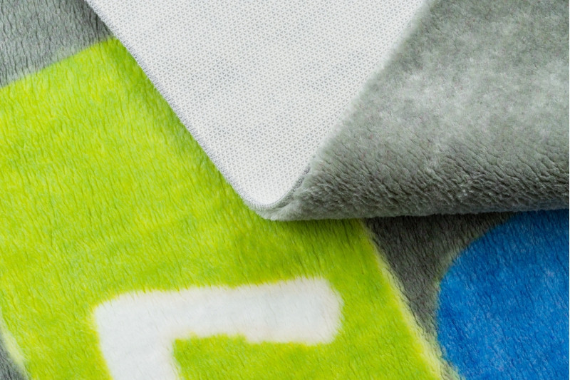 Koberec PLAY Klasy čísla zvířátka G3554-4 šedý