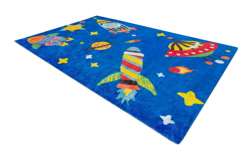 Koberec PLAY Vesmír rakety planety G3420-1 nebeský