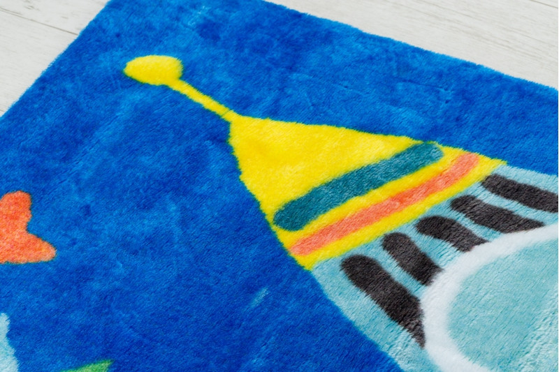 Koberec PLAY Vesmír rakety planety G3420-1 nebeský