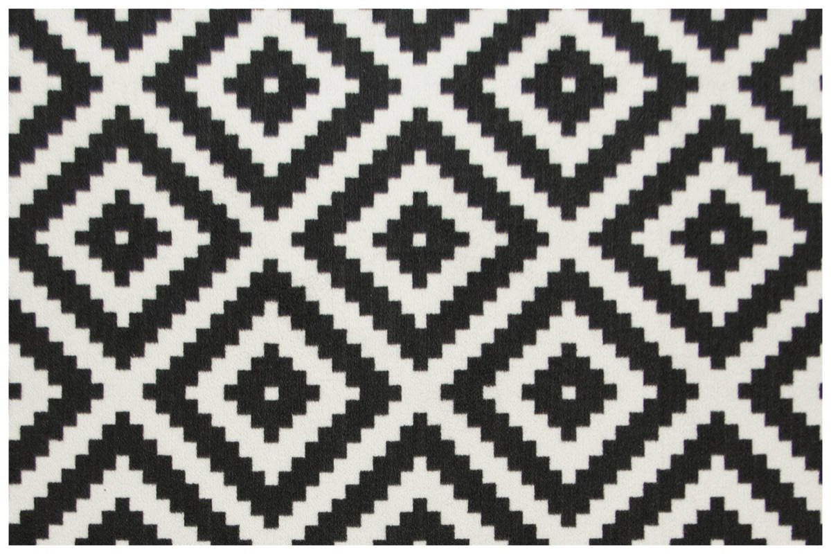 Koberec Romby černý