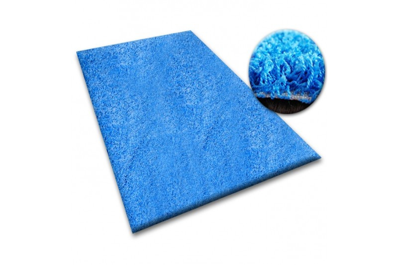 Koberec SHAGGY modrý