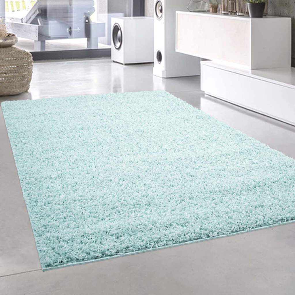 Koberec Shaggy pastell 300 světle modrý