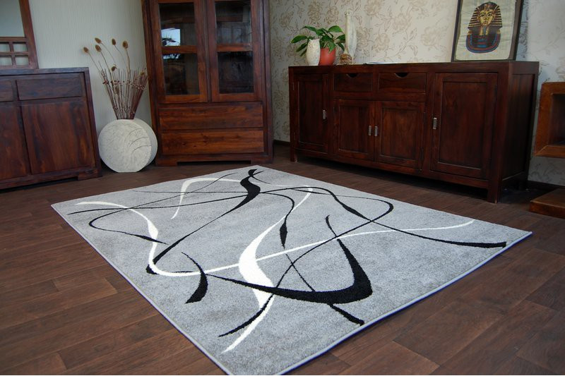 Koberec SILVER CHOCO šedý