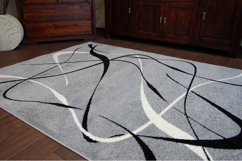 Koberec SILVER CHOCO šedý