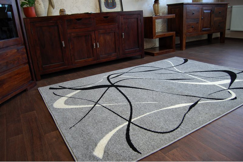 Koberec SILVER CHOCO šedý