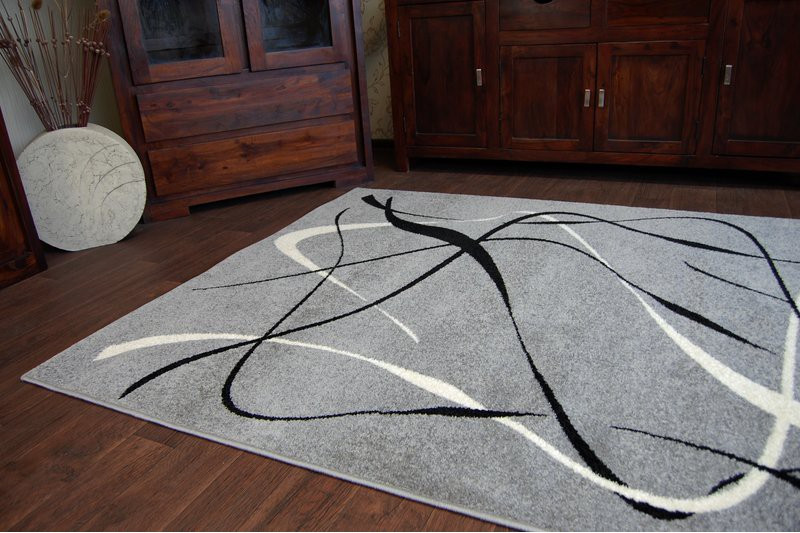 Koberec SILVER CHOCO šedý