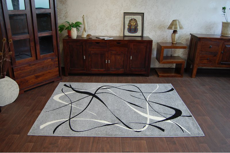 Koberec SILVER CHOCO šedý