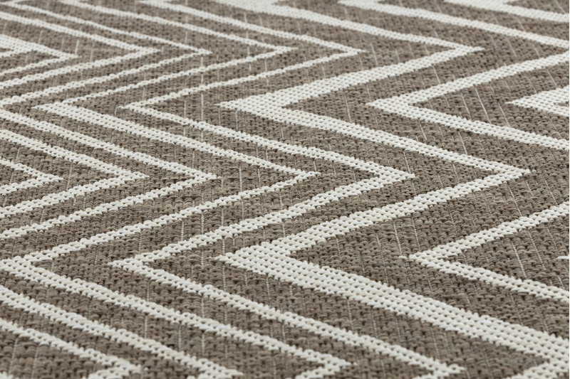 Koberec SIZAL FLOORLUX 20308 tmavý béž / šampaňské
