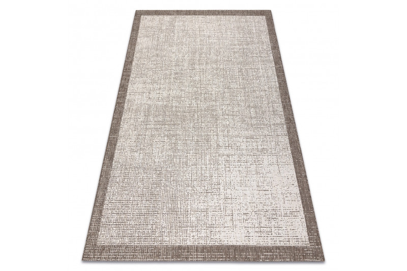 Koberec SIZAL FLOORLUX 20401 Ramka šampan/taupe