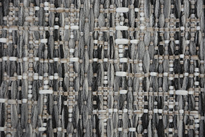 Koberec SIZAL LOFT 21126 MELANŽ stříbrný / sloní kost / šedý