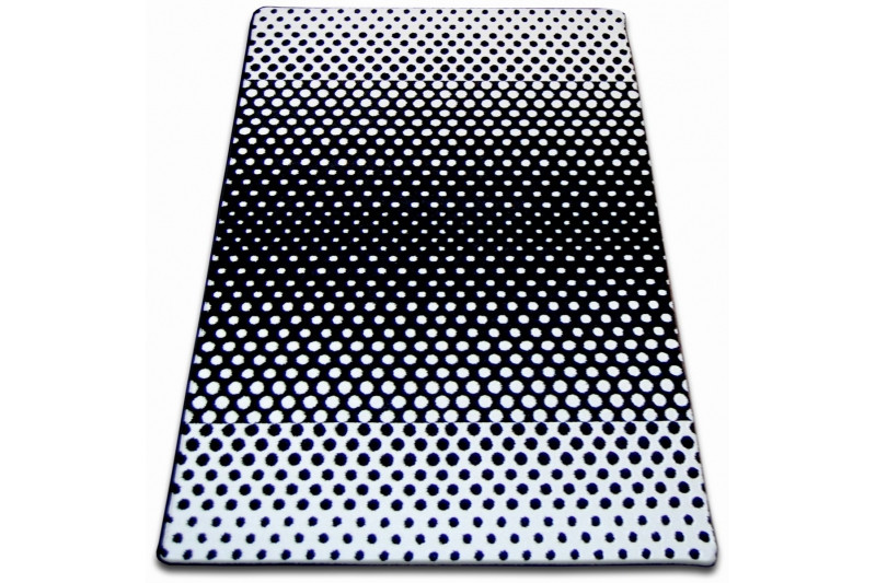 Koberec Sketch F762 Bílo/Černý