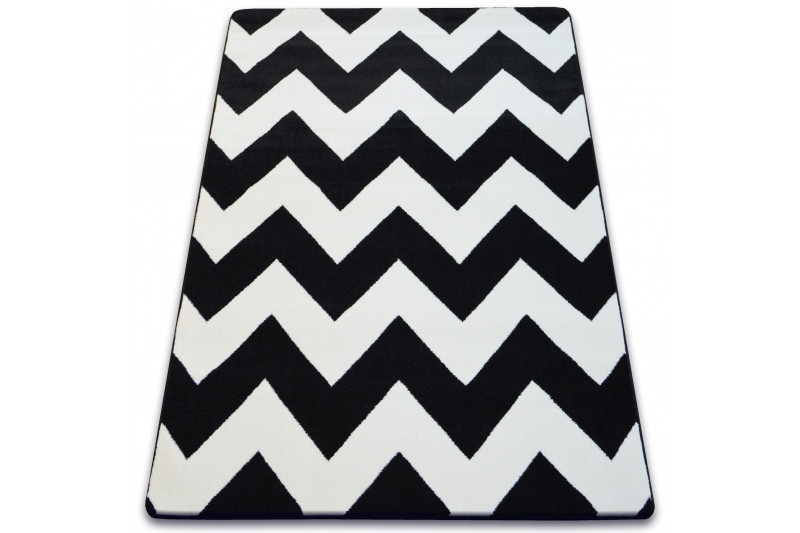 Koberec Sketch FA66 Černo/Bílý