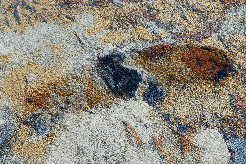 Koberec SOFT 6312 Světle šedý / Nebeský