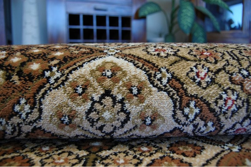 Koberec STANDARD BERGENIA béžový/zelený