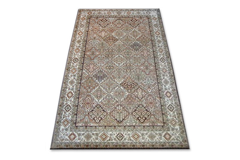 Koberec STANDARD BERGENIA béžový/zelený