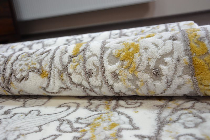 Koberec Talas W0027 White/Hardal 160x230 cm