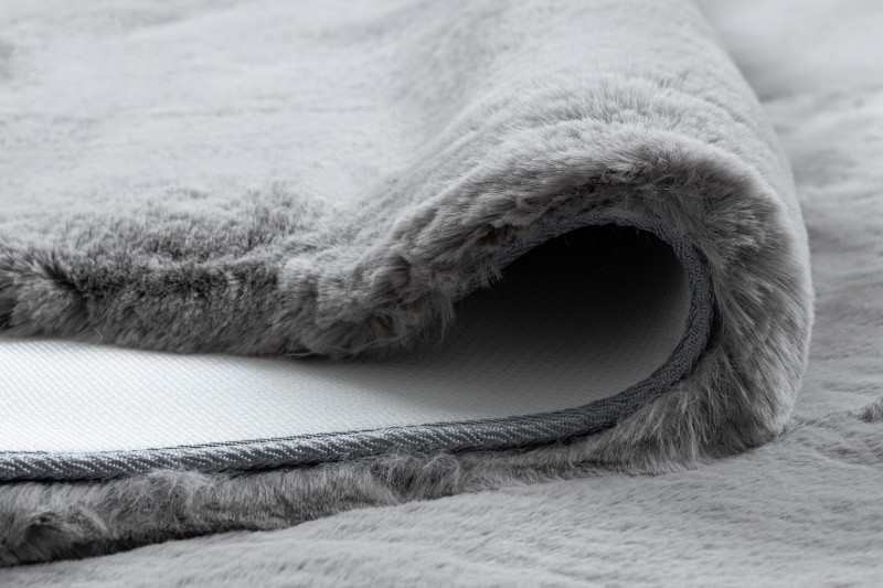 Koberec TEDDY Shaggy šedý protiskluzový