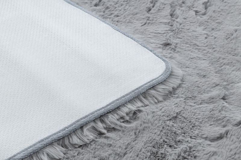 Koberec TEDDY Shaggy šedý protiskluzový