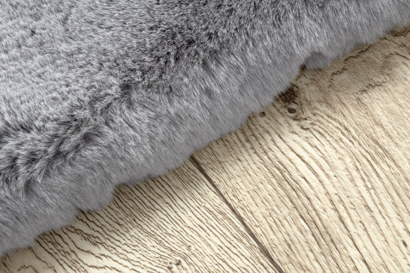 Koberec TEDDY Shaggy šedý protiskluzový