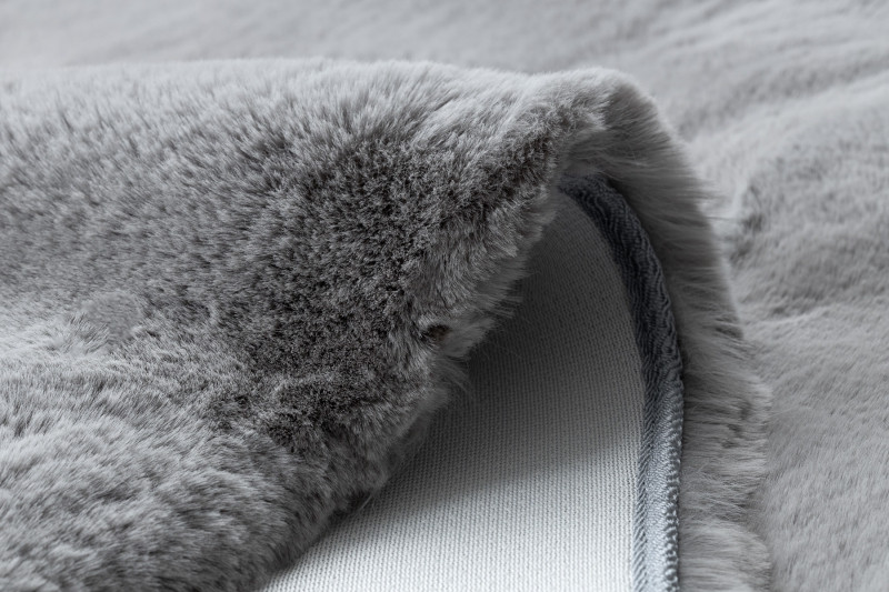 Koberec TEDDY Shaggy šedý protiskluzový