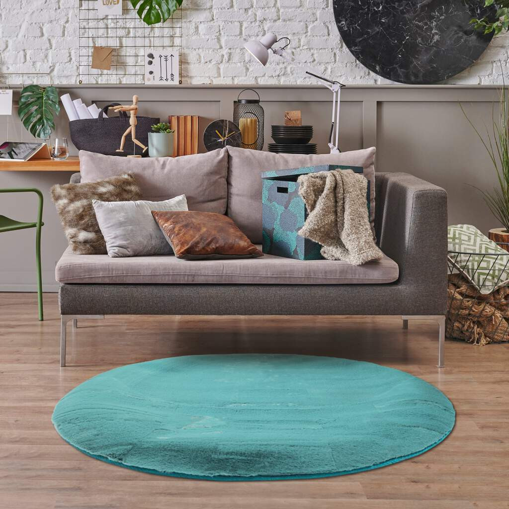 Koberec Topia Uni petrolejový