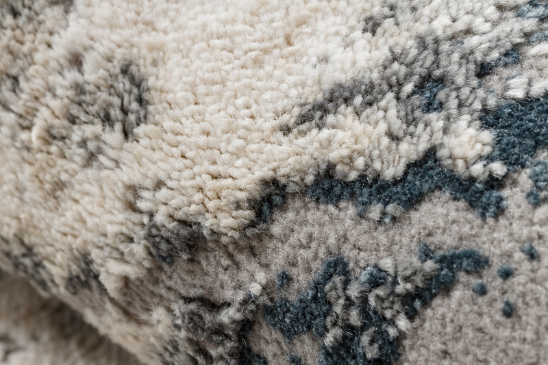 Koberec TULS 51326 sloní kost / modrý