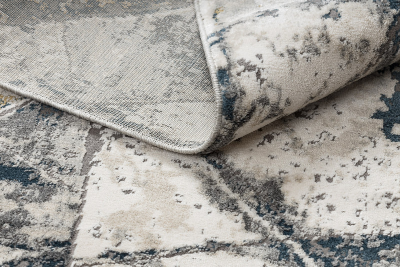 Koberec TULS 51326 sloní kost / modrý