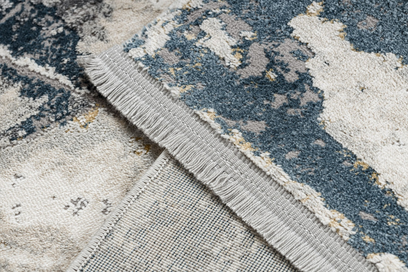 Koberec TULS 51326 sloní kost / modrý