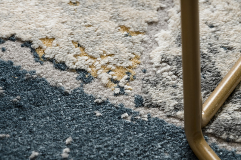 Koberec TULS 51326 sloní kost / modrý