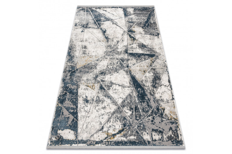 Koberec TULS 51326 sloní kost / modrý