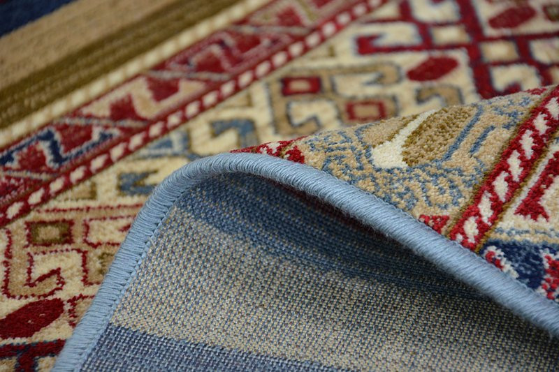 Koberec WINDSOR 22890 ETNIC FREDZLE modrý/bordo