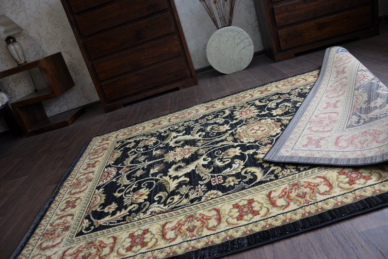 Koberec Ziegler 034 černý/krem