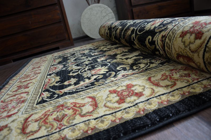 Koberec Ziegler 034 černý/krem