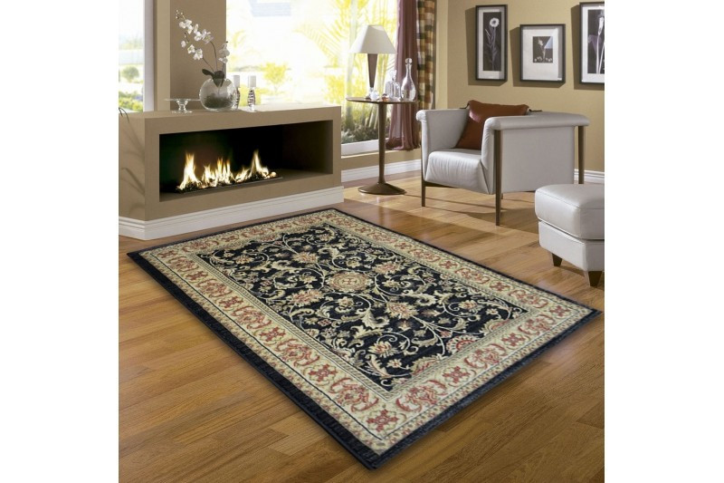 Koberec Ziegler 034 černý/krem