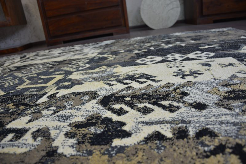 Koberec Ziegler 038 černý/krem