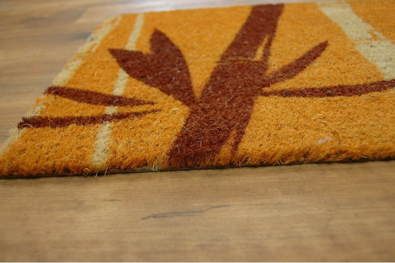 Kokosová rohožka 40x60 cm oranžová