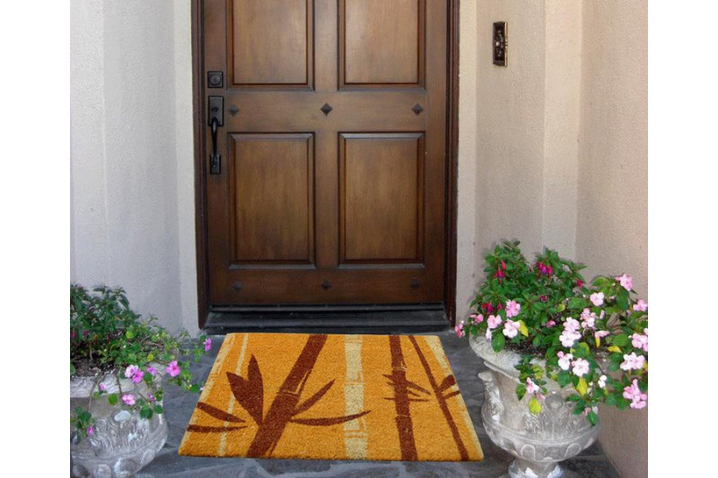 Kokosová rohožka 40x60 cm oranžová