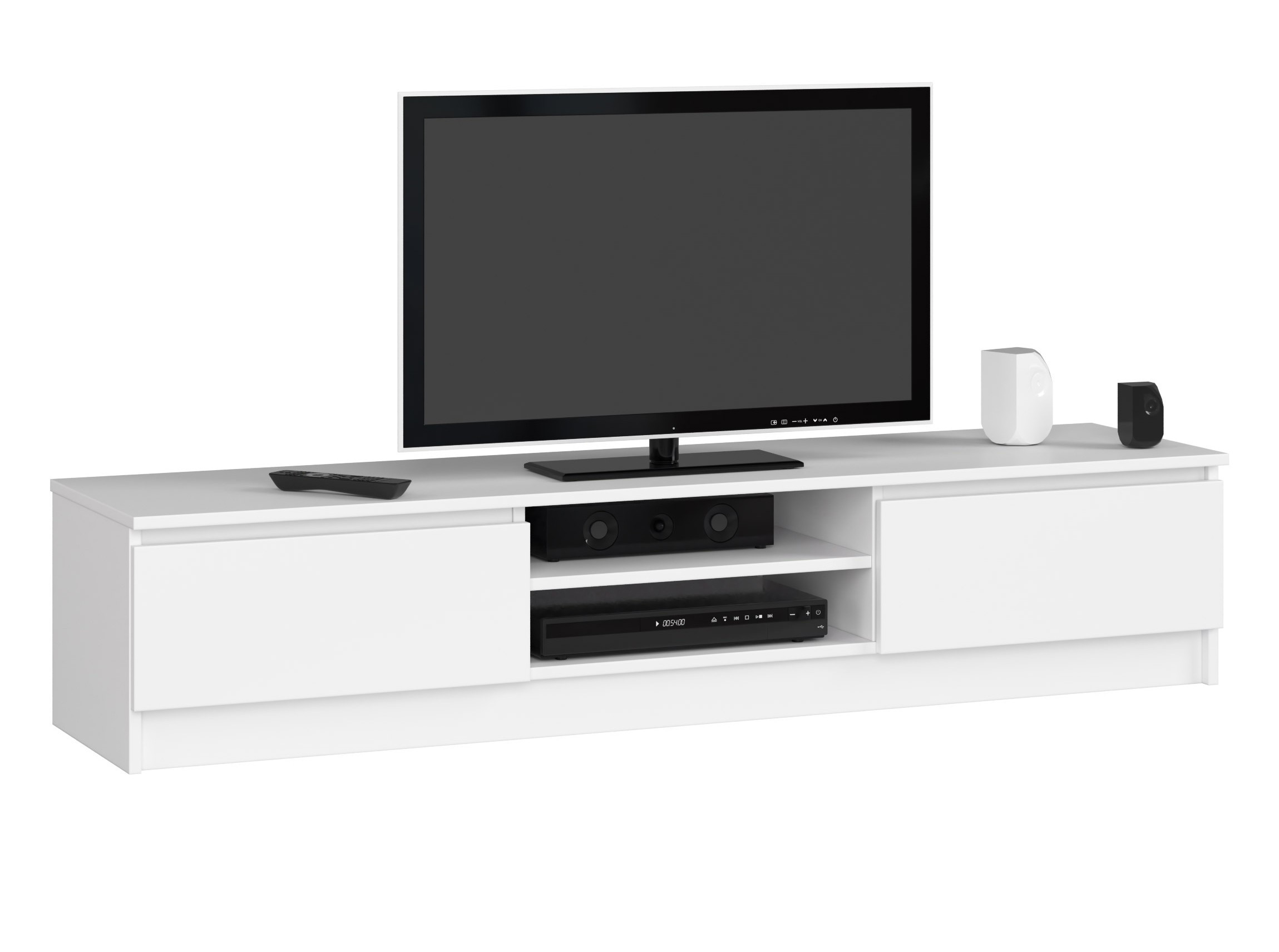 Stolek pod TV RTV K 160 CLP bílý