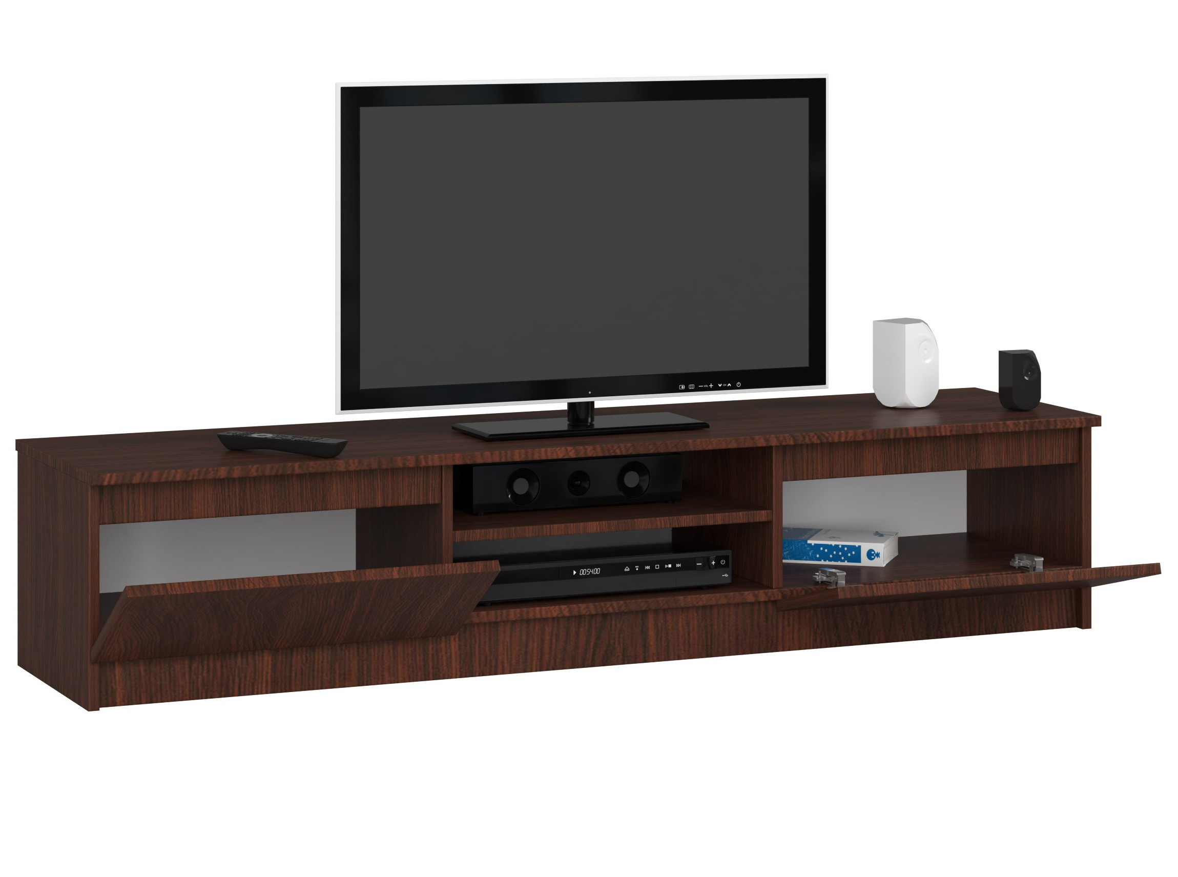 Stolek pod TV RTV K 160 CLP wenge
