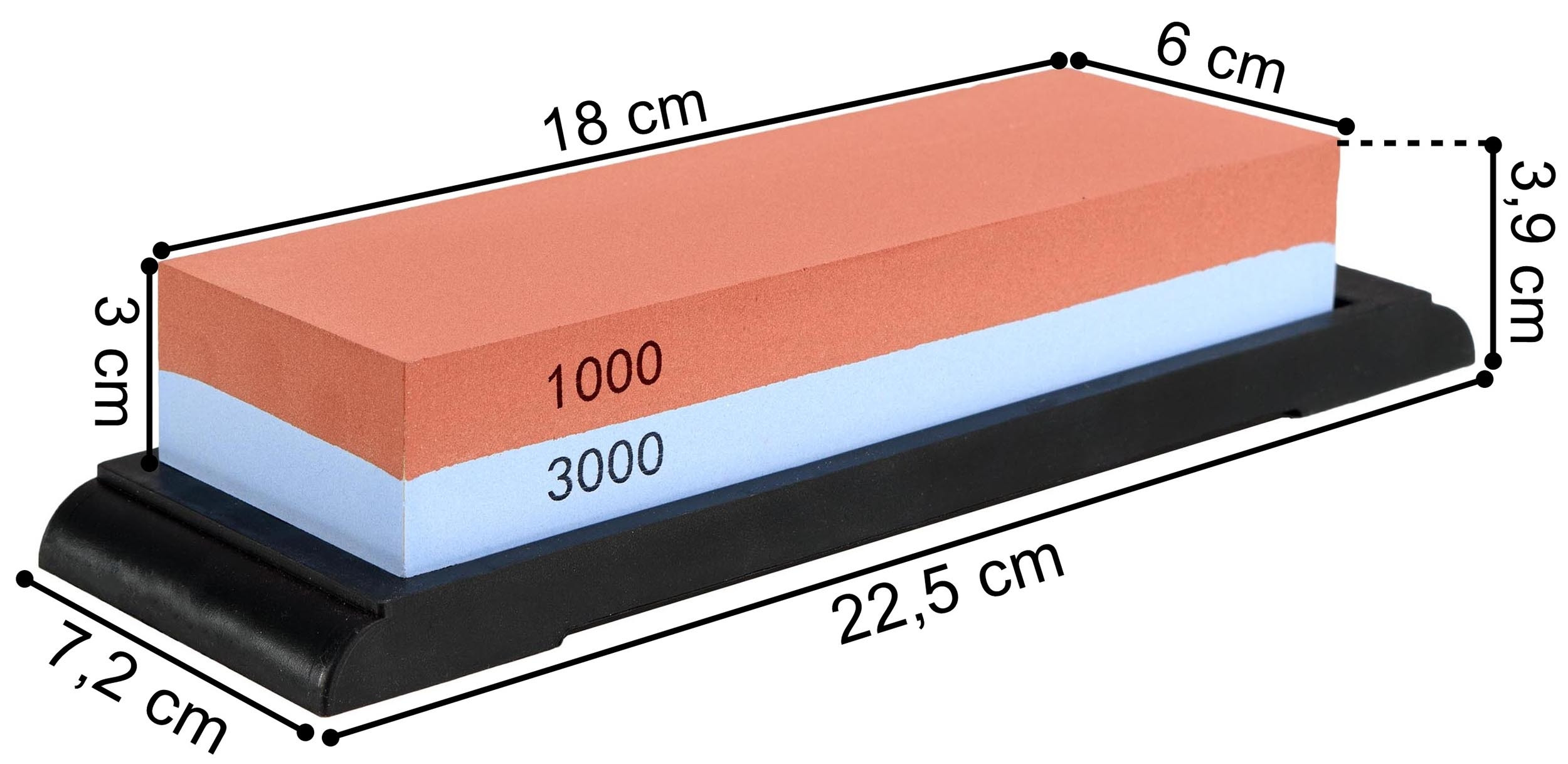 Sada brusných kamenů na nože PALITAN